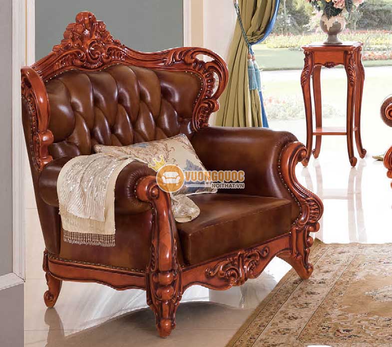 bộ ghế sofa phòng khách cổ điển GDA919S